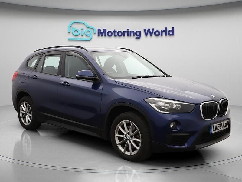 Blue Used 2018 BMW X1 Sport Line SUV | £13,500 (Good price) - Image 1/4