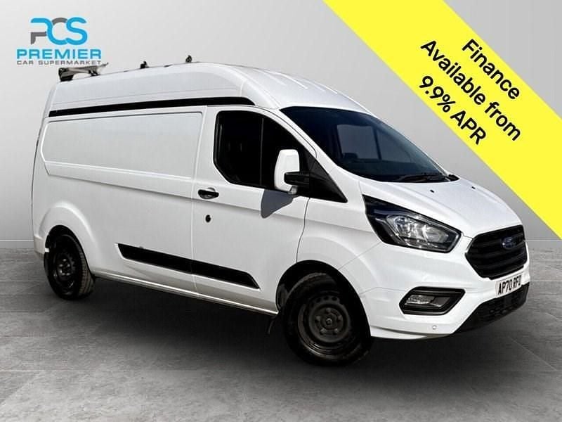 Frozen white (solid colour) Used 2021 Ford Transit Custom Trend | £11,000 (Super price) - Image 1/3