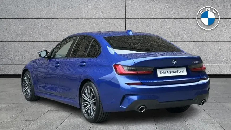 Used BMW 320 M Sport 181 HP (133 kW) 2019 Blue Sedan