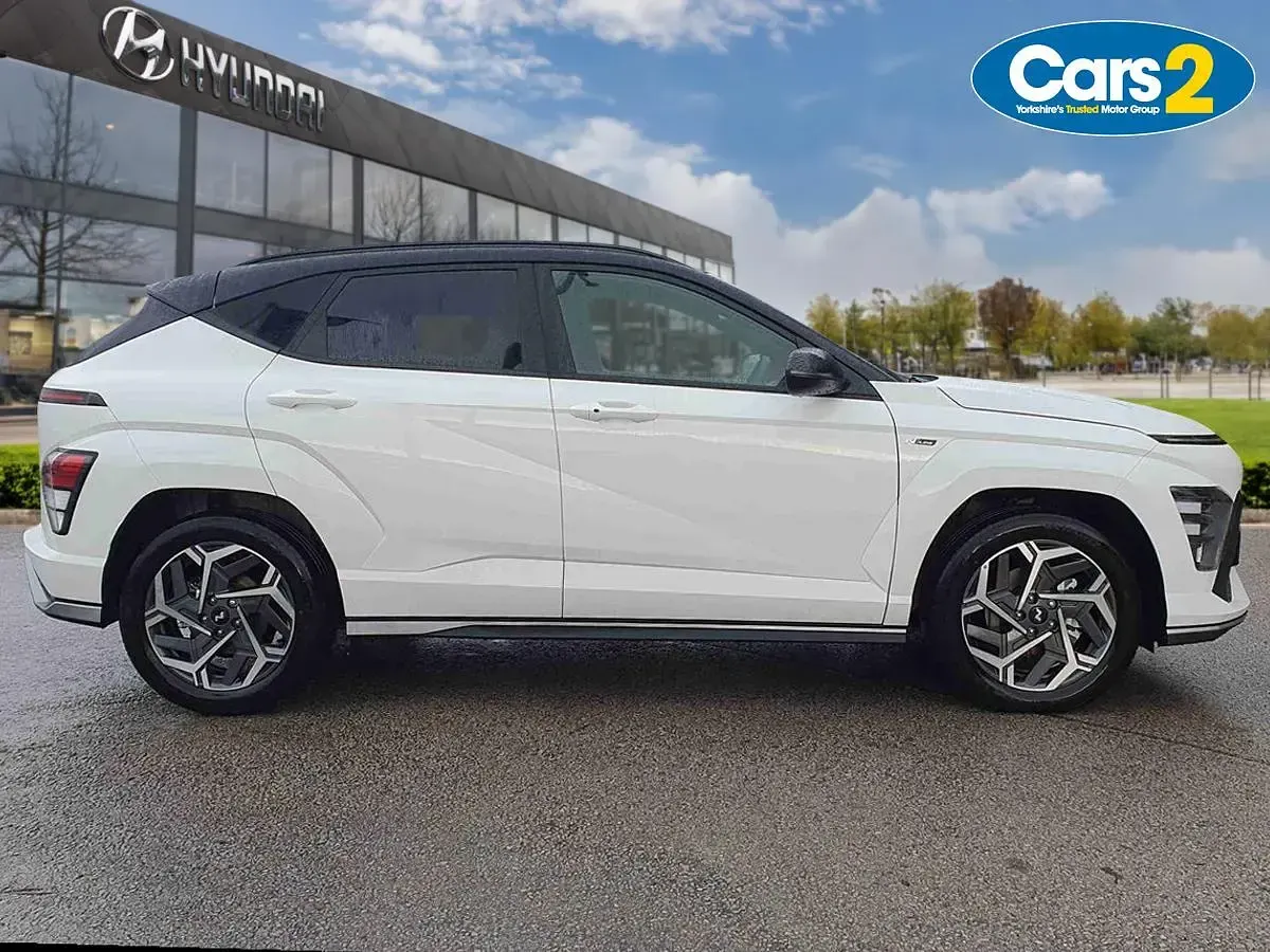 Used Hyundai Kona N Line 129 HP (94 kW) 2025 White SUV