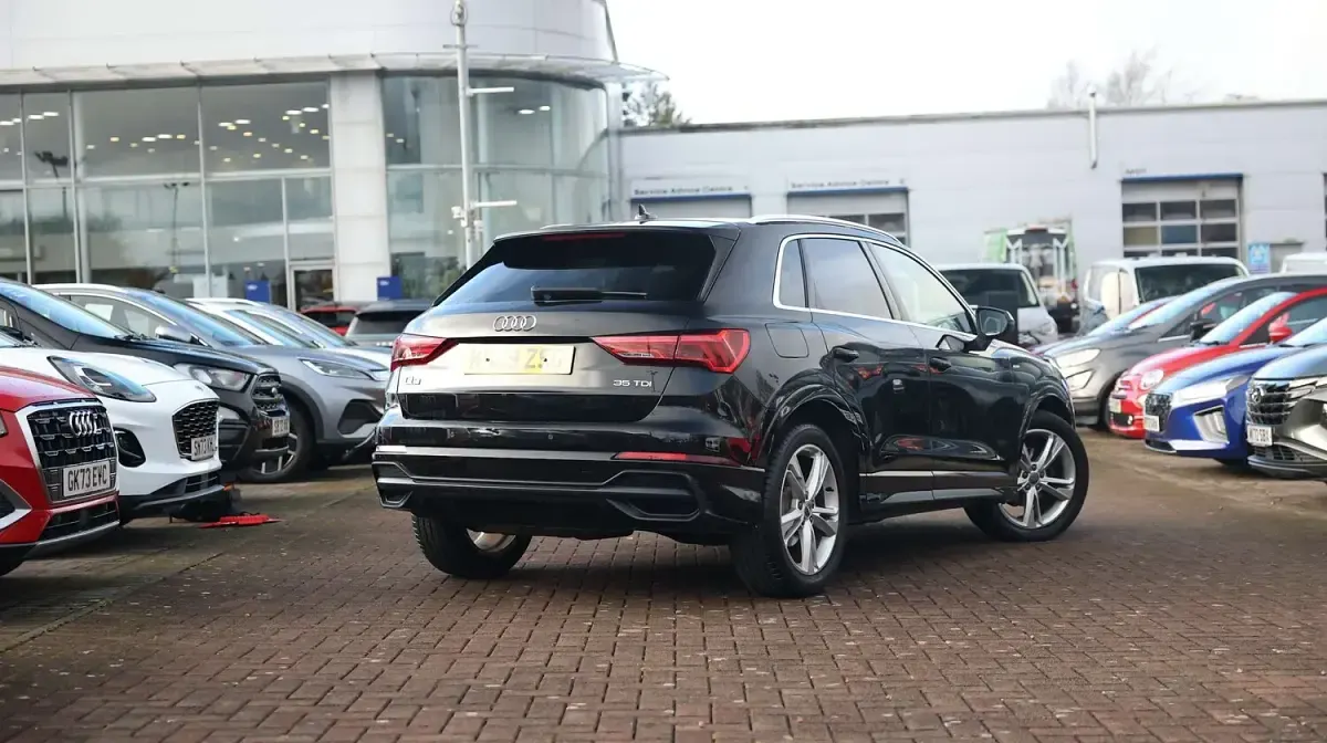 Used Audi Q3 S-Line 150 HP (110 kW) 2020 Black SUV