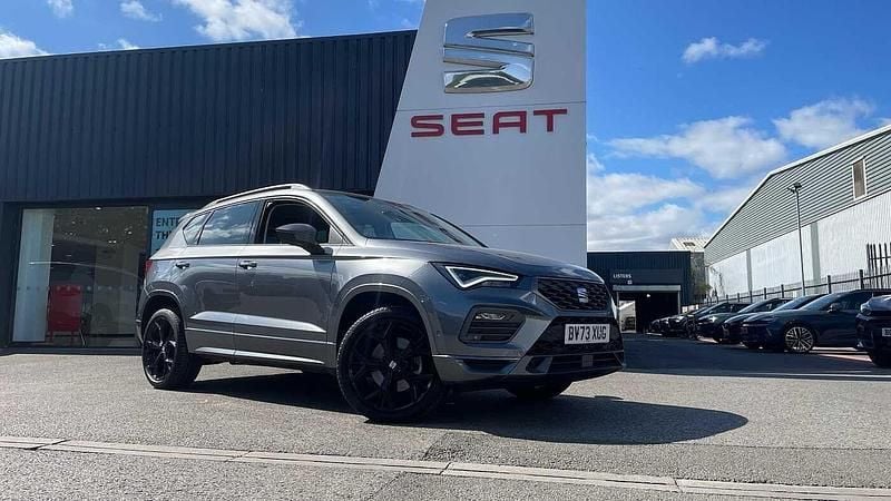 Graphite grey Used 2023 Seat Ateca Black Edition SUV | £23,990 (Fair price) - Image 1/4