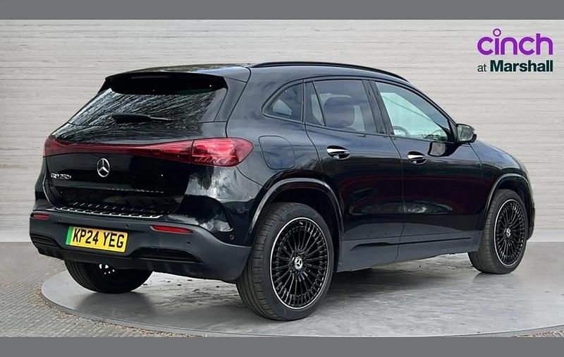 Used Mercedes EQA250+ AMG line 139 kW (190 HP) 2024 Black SUV