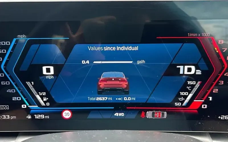 Used BMW M3 Competition Edition 530 HP (389 kW) 2025 Red Sedan