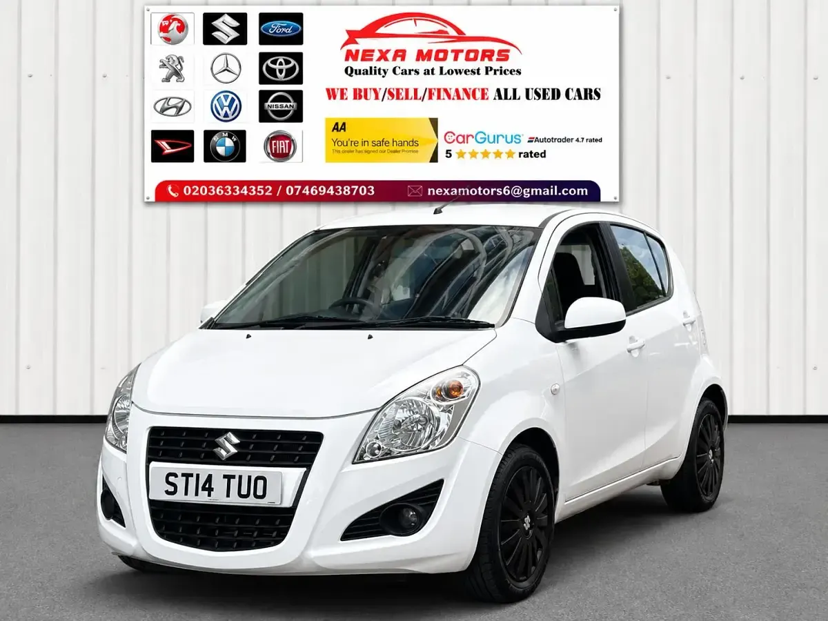 Used Suzuki Splash 68 HP (50 kW) 2014 White Hatchback