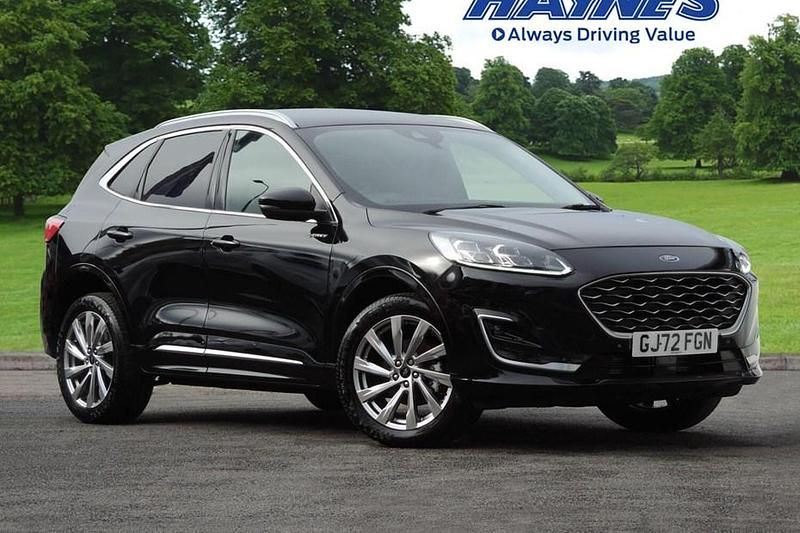 Black Used 2022 Ford Kuga Vignale SUV | £20,000 (Fair price) - Image 1/1