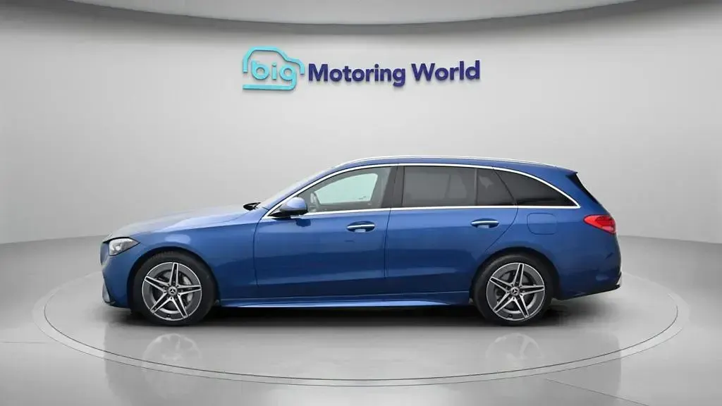 Used Mercedes C300e AMG Line Premium Plus 2022 Blue Estate