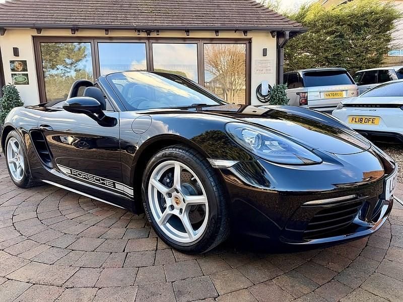 Used Porsche 718 Boxster 2017 Black Cabriolet
