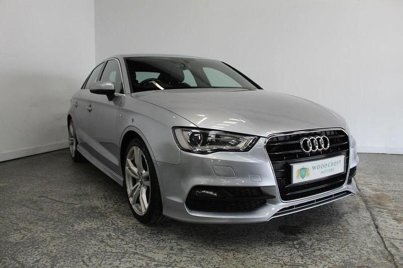 Silver Used 2014 Audi A3 S-Line Sedan | £9,995 (Fair price) - Image 1/3