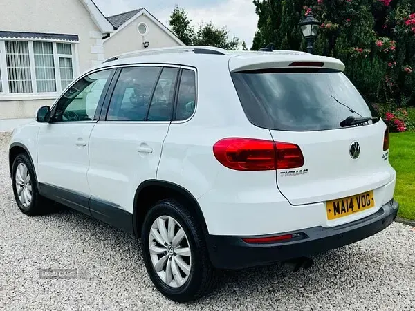 Used VW Tiguan Match 138 HP (101 kW) 2014 White SUV
