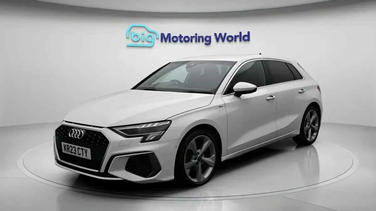 Used Audi A3 Sportback S-Line 2023 White Hatchback