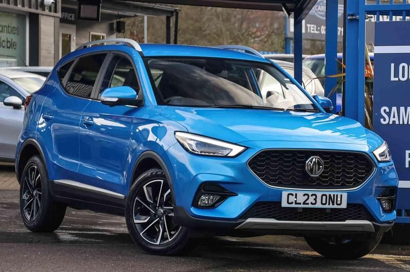Used MG ZS Exclusive 106 HP (77 kW) 2023 Blue SUV