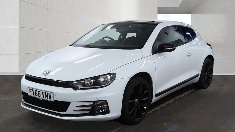 Used VW Scirocco Black Edition 125 HP (91 kW) 2016 Candy white Coupe