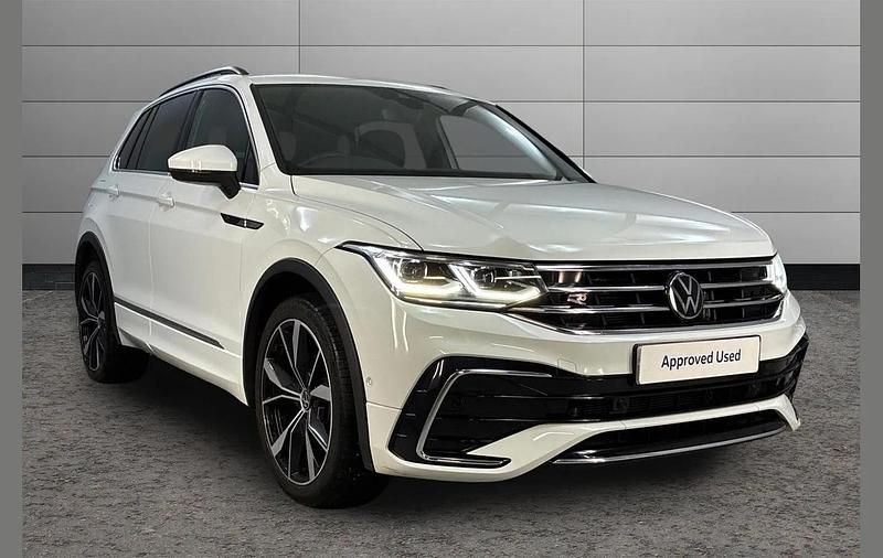 Used VW Tiguan R-line 150 HP (110 kW) 2023 White SUV