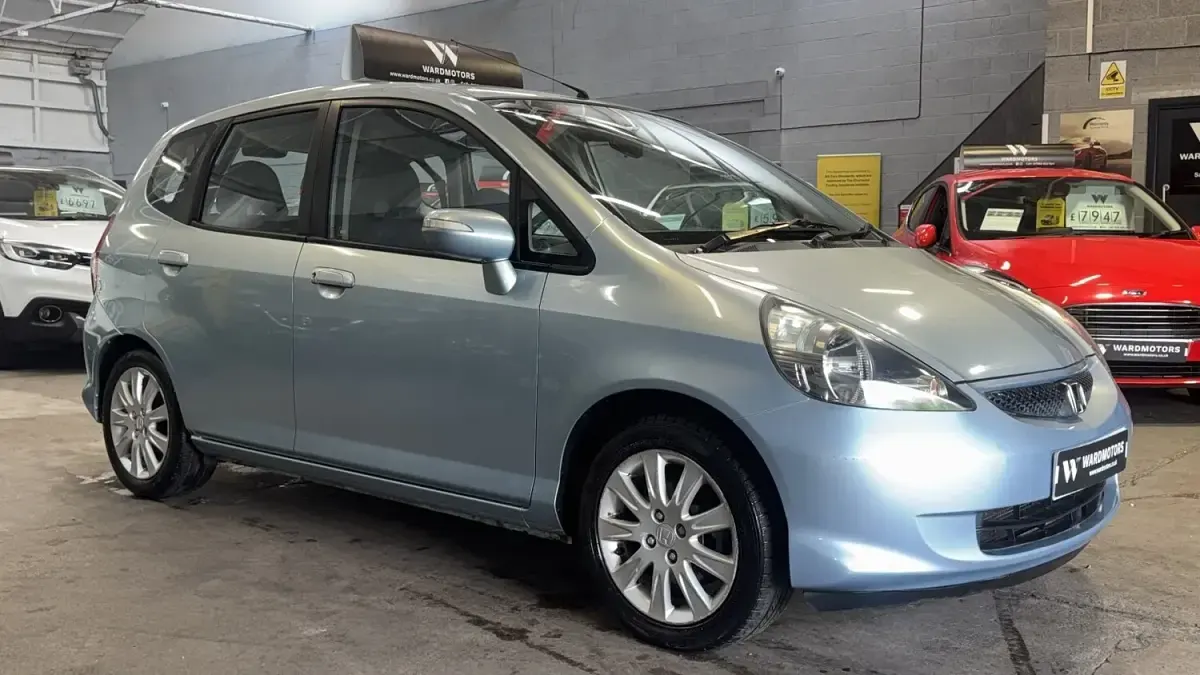 Used Honda Jazz Sport 81 HP (59 kW) 2008 Blue Hatchback