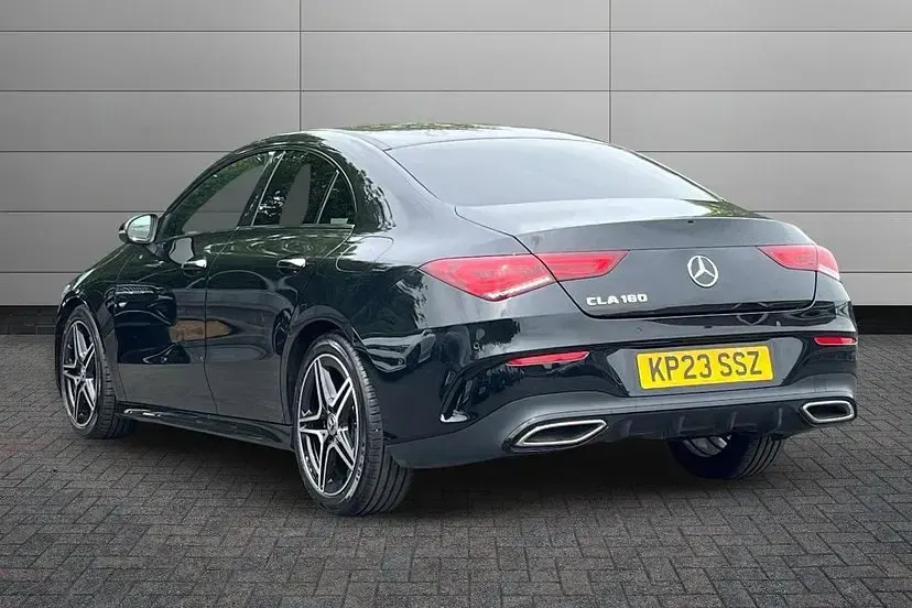 Used Mercedes CLA180 AMG Line Premium 136 HP (100 kW) 2023 Black Sedan