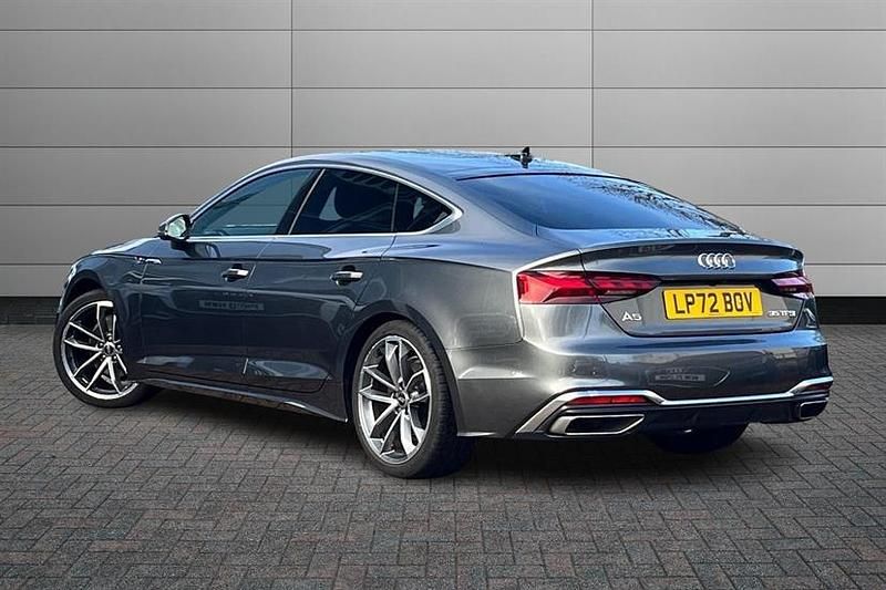 Used Audi A5 Comfort 150 HP (110 kW) 2023 Daytona grey Coupe