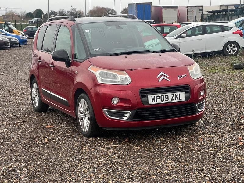 Red Used 2009 Citroën C3 Picasso Exclusive MPV | £1,000 (Good price) - Image 1/4
