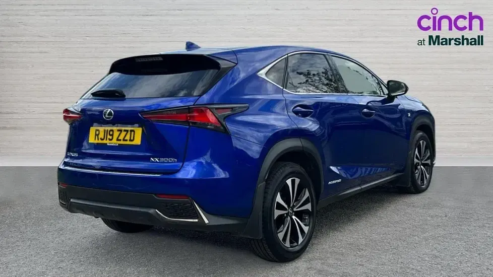 Used Lexus NX300h Sport Line 197 HP (144 kW) 2019 Blue SUV