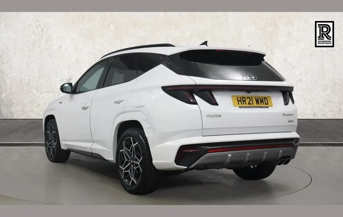 Used Hyundai Tucson N Line 230 HP (169 kW) 2021 White SUV