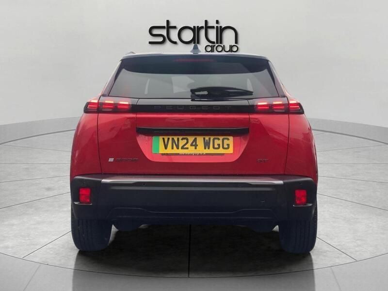 Red Used 2024 Peugeot e-2008 GT SUV | £18,950 (Expensive) - Image 1/4