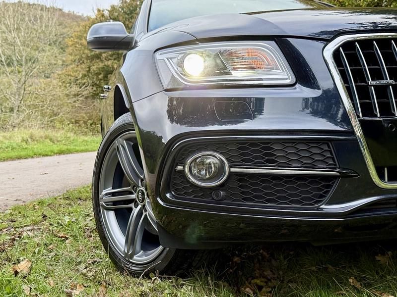 Used Audi Q5 S-line plus 245 HP (180 kW) 2013 Blue SUV