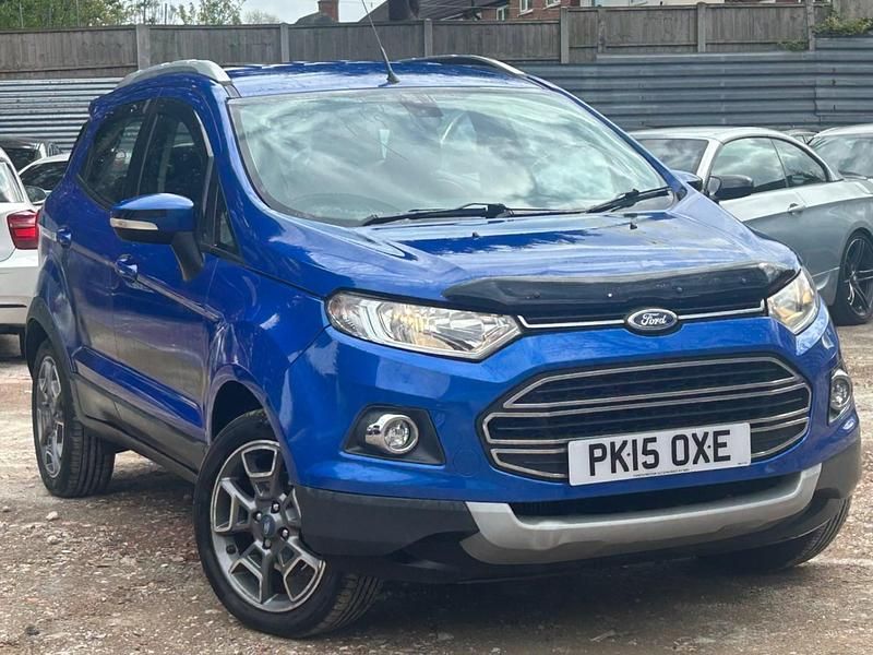 Used Ford Ecosport Titanium 2015 Blue SUV