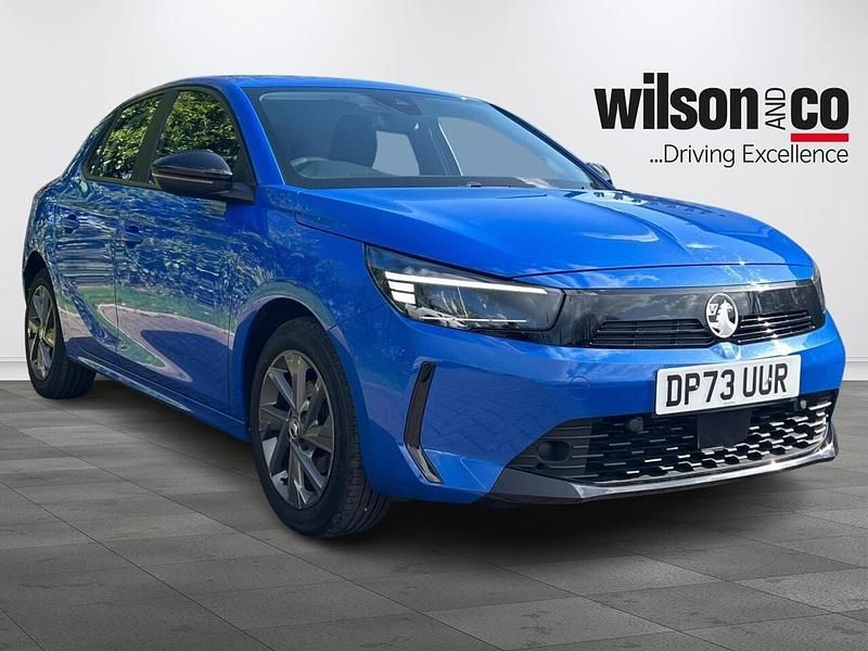 Used Vauxhall Corsa Design Edition 75 HP (55 kW) 2023 Blue Hatchback