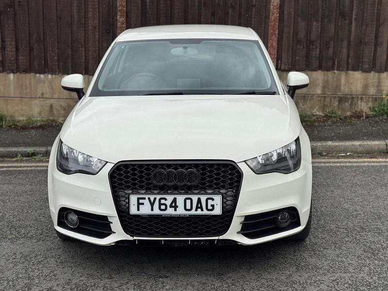 Begagnad Audi A1 Sport 2014 Vit Halvkombi