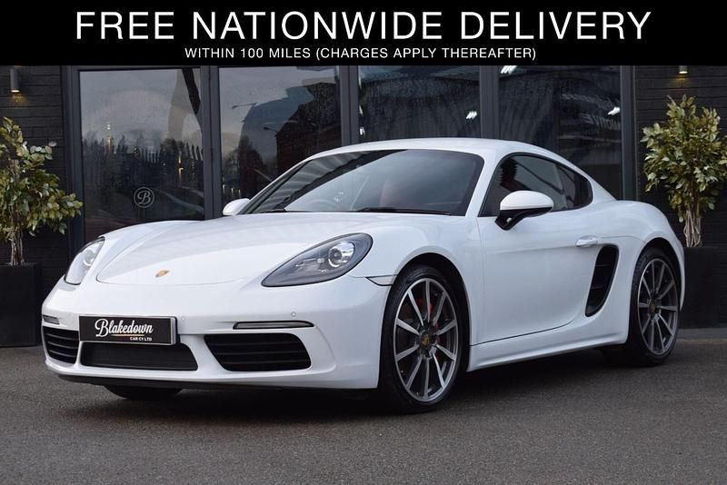 White Used 2017 Porsche Cayman Coupe | £35,999 (Fair price) - Image 1/4