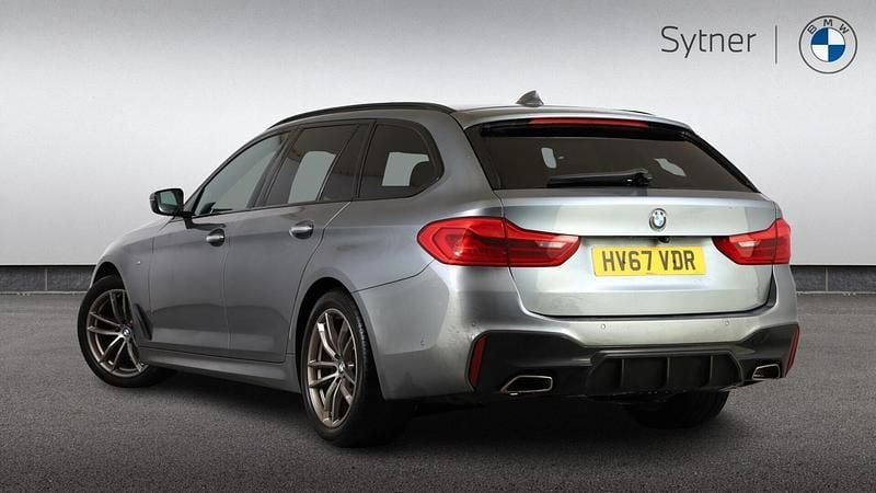 Used BMW 520 M Sport 187 HP (137 kW) 2017 Blue Estate
