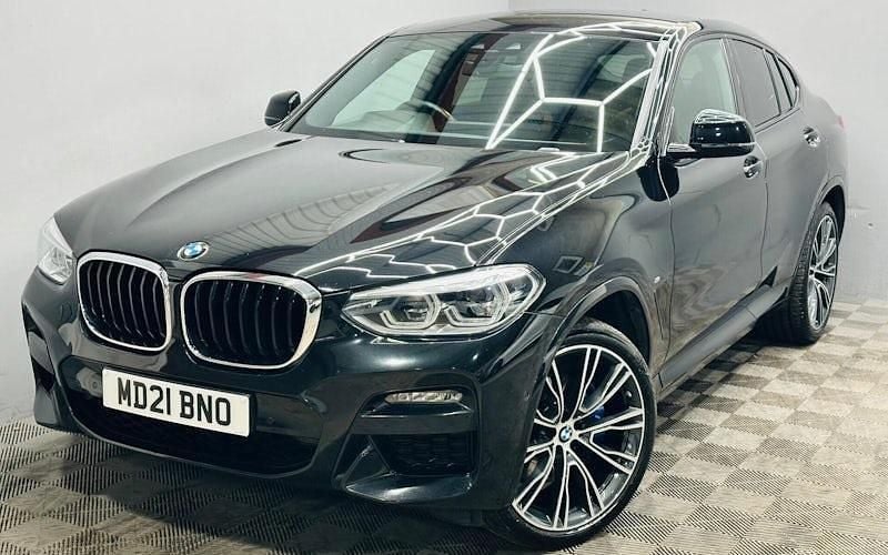 Black Used 2021 BMW X4 M Sport SUV | £26,390 (Super price) - Image 1/4