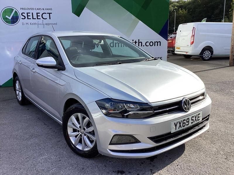 Reflex silver Used 2019 VW Polo SE Hatchback | £8,850 (Fair price) - Image 1/4