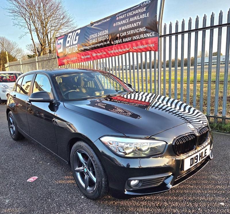 Black Used 2017 BMW 116 Efficient Dynamics Hatchback | £6,487 (Good price) - Image 1/4