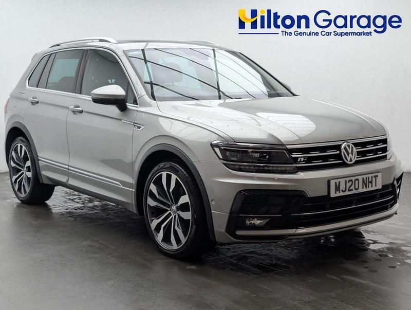 Used VW Tiguan R-line 150 HP (110 kW) 2020 Silver SUV
