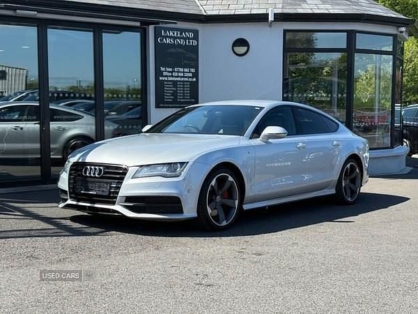 Silver Used 2013 Audi A7 S-Line Hatchback | £9,995 (A bit pricey) - Image 1/4