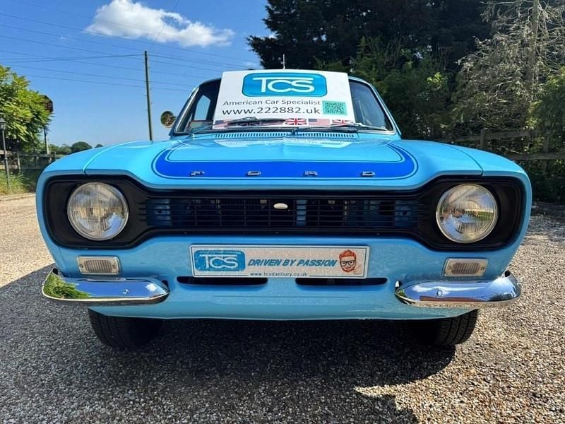 Used Ford Escort 100 HP (73 kW) 1974 Blue Sedan