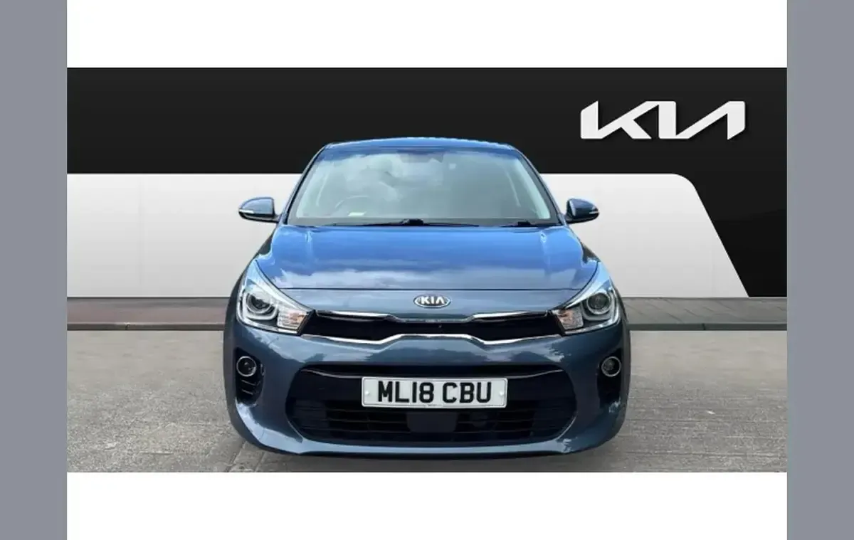 Used Kia Rio 88 HP (64 kW) 2018 Blue Hatchback