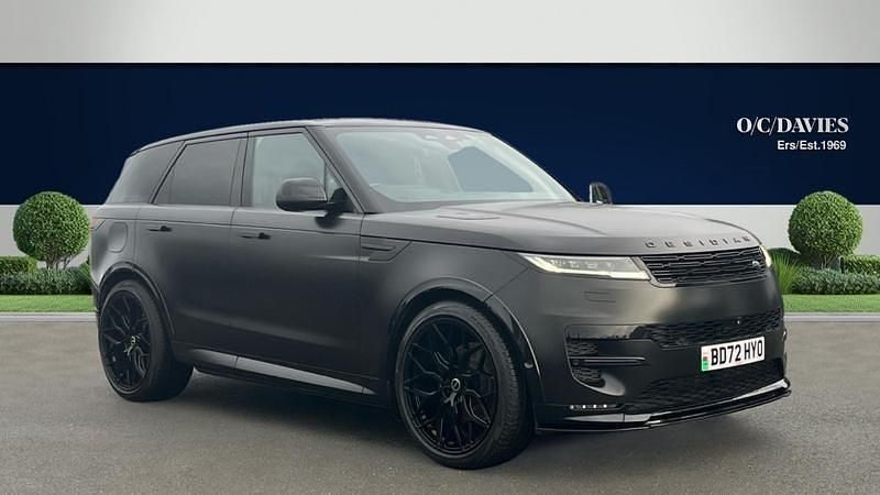 Black Used 2022 Land Rover Range Rover Sport First Edition SUV | £74,995 - Image 1/4