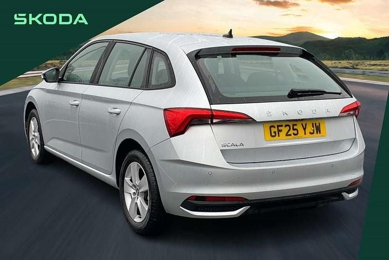 Used Skoda Scala SE 113 HP (83 kW) 2025 Silver Hatchback
