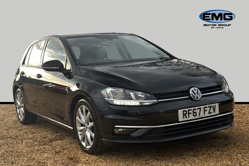 Black Used 2018 VW Golf VII GT Hatchback | £12,845 (Good price) - Image 1/3