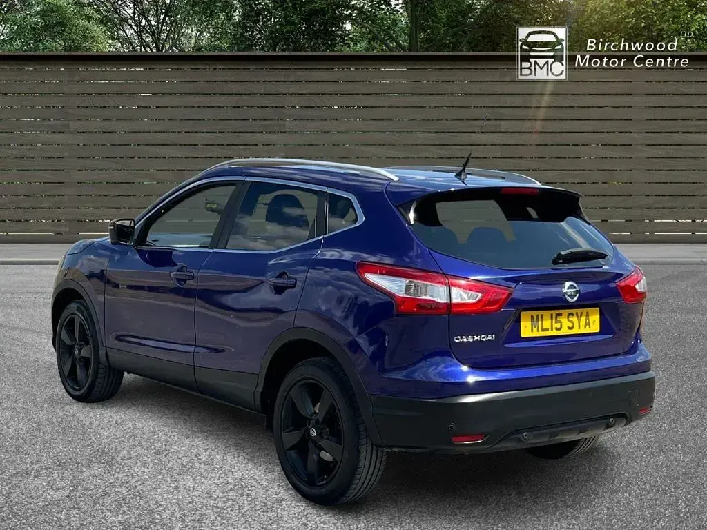 Used Nissan Qashqai N-TEC 115 HP (84 kW) 2015 Blue SUV