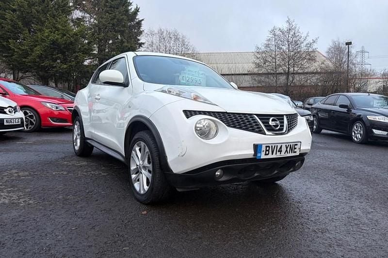 Used Nissan Juke Acenta 2014 White SUV
