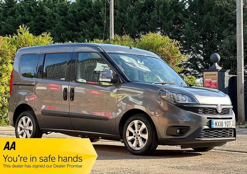 Grey Used 2018 Fiat Doblò Lounge MPV | £7,490 (Super price) - Image 1/2