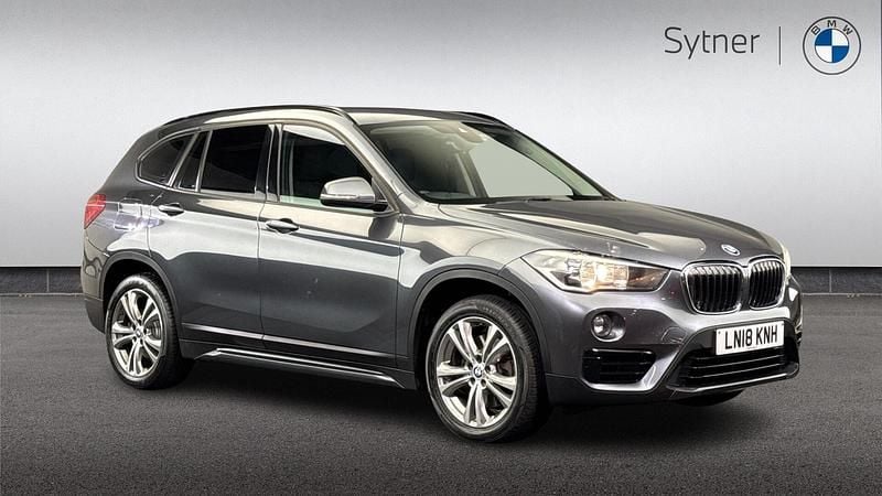 Grey Used 2018 BMW X1 Sport Line SUV | £14,750 (Fair price) - Image 1/4
