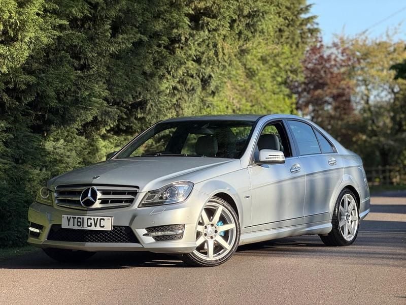Used Mercedes C220 2011 Silver Sedan