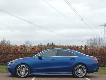 Used Mercedes CLA220 AMG Line Premium 190 HP (139 kW) 2025 Blue Sedan
