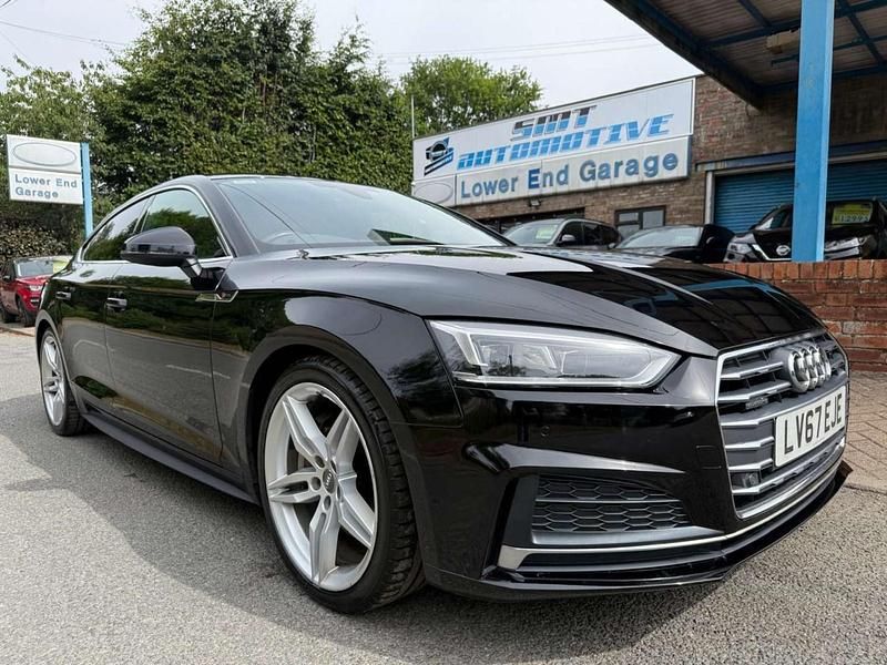 Black Used 2017 Audi A5 Sportback S-Line Coupe | £12,995 (Expensive) - Image 1/4