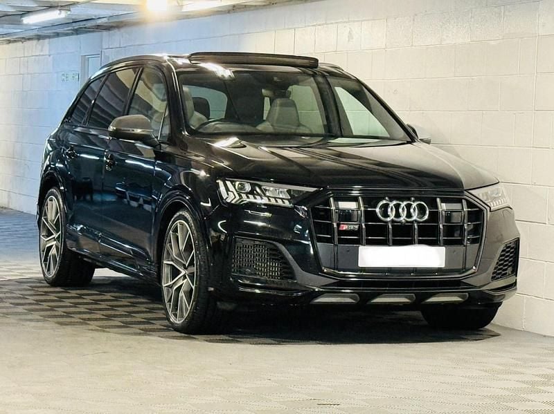 Black Used 2019 Audi SQ7 S-Line SUV | £44,989 (Super price) - Image 1/4