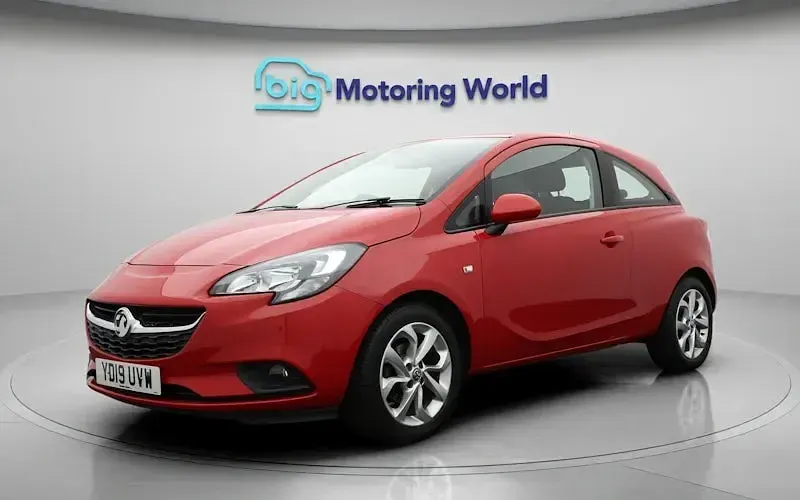 Used Vauxhall Corsa 75 HP (55 kW) 2019 Red Hatchback